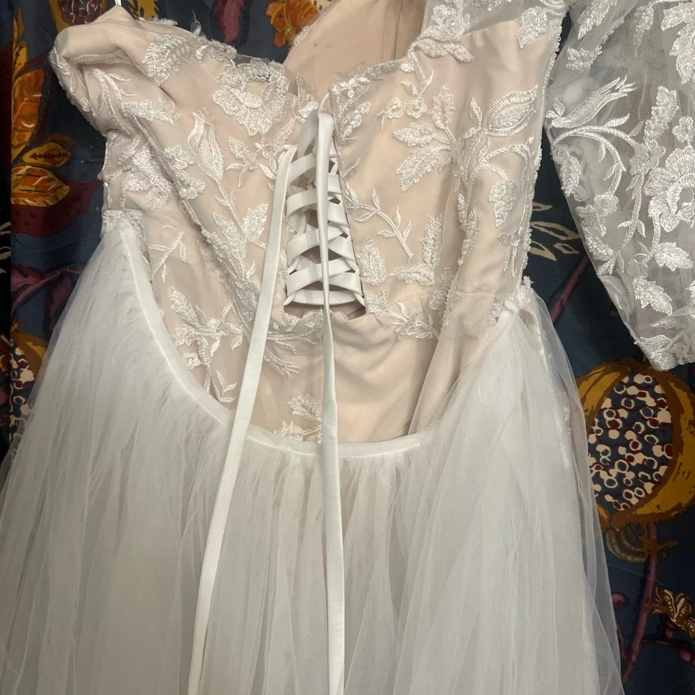 Amazingly beautiful Bridal jumpsuit - Picture 5 of 5